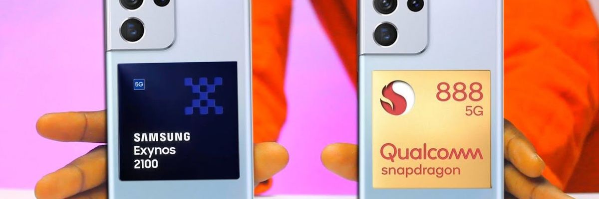 Kết quả benchmark cho thấy Exynos 2100 là bước tiến so với Exynos 990, kém Snapdragon 888 một chút nhưng không đáng kể