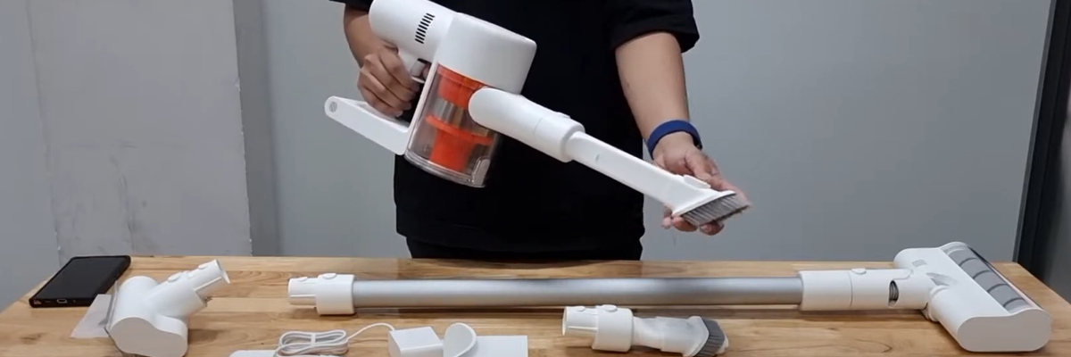 [Video] Trên tay máy hút bụi cầm tay Mi Handheld Vacuum Cleaner 1C: Làm sạch mọi vị trí với 4 đầu hút tiện dụng