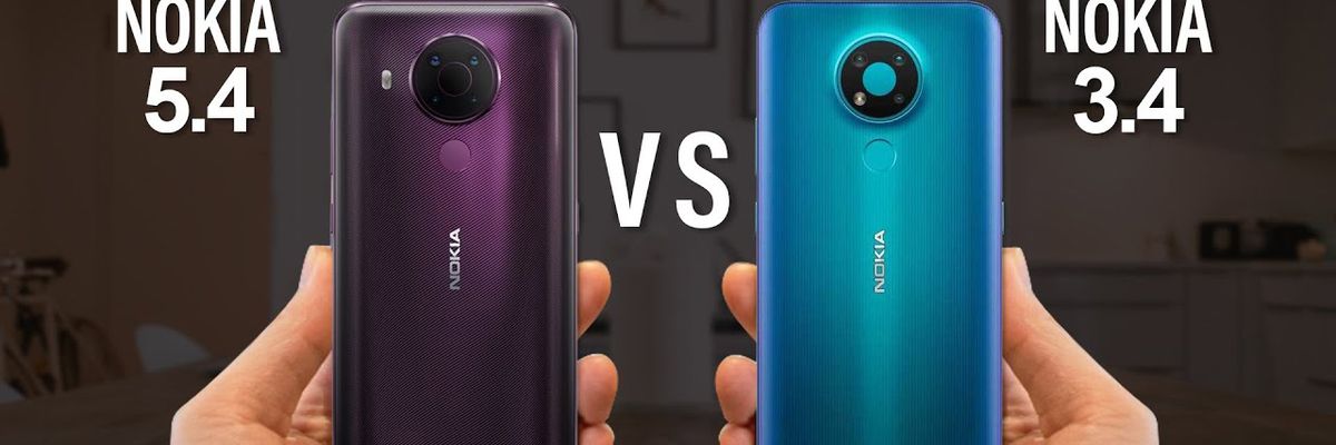 So sánh Nokia 3.4 và Nokia 5.4: Nên mua điện thoại nào?
