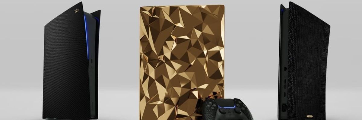 Đây là PlayStation 5 mạ vàng 18 cara của Caviar: Giới hạn 9 chiếc, giá nửa triệu USD