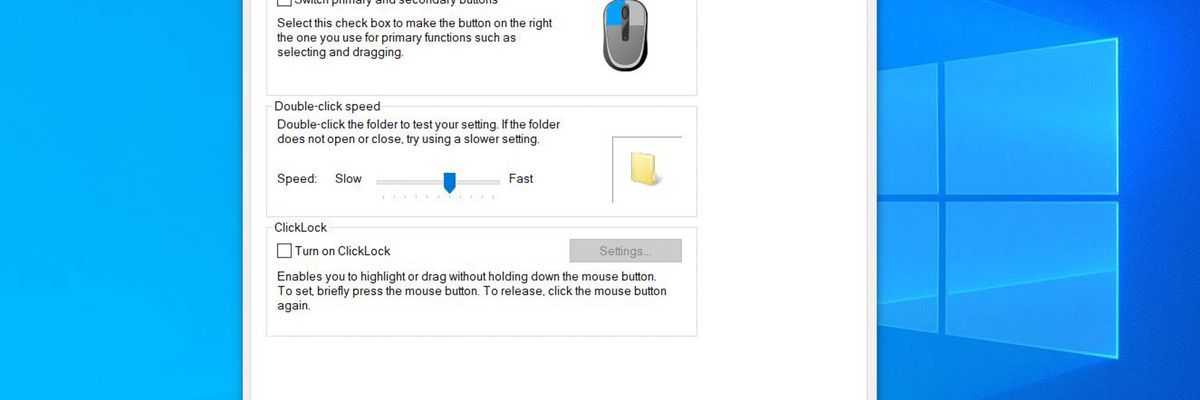ClickLock chuột là gì và cách tùy biến tính năng này bằng Registry Editor trong Windows 10