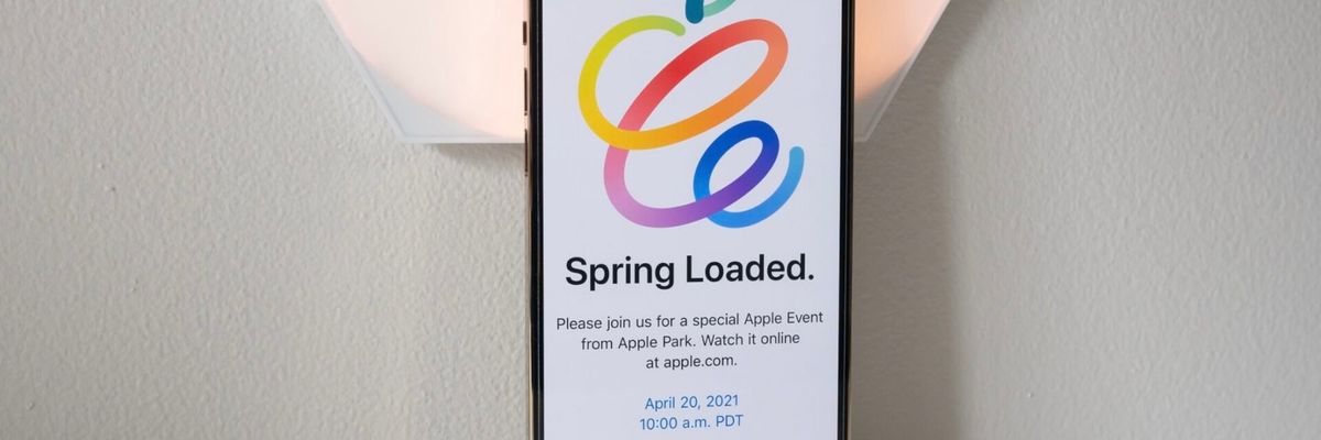 Mời tải xuống hình nền sự kiện Spring Loaded vào ngày 20/4 của Apple cho iPhone, iPad và Mac