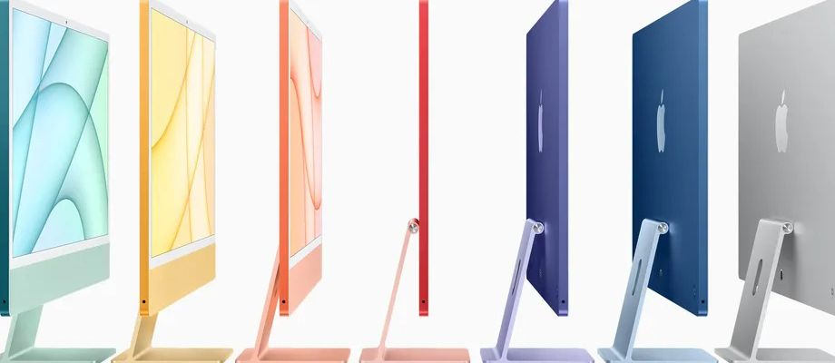 Apple ra mắt iMac mới: CPU M1, màn hình 4.5K, màu sắc sặc sỡ