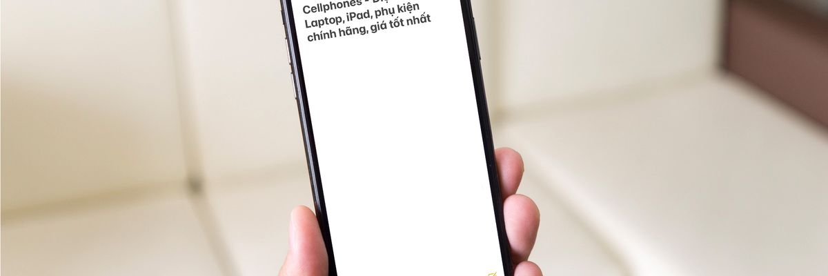 Hướng dẫn cách đổi màu nền của ghi chú trên iOS