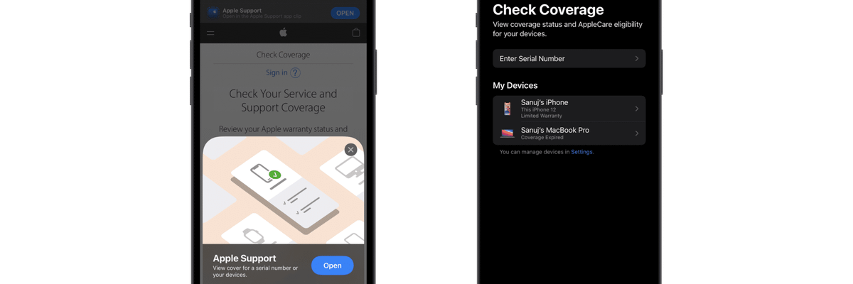 Việc kiểm tra tình trạng bảo hành của các thiết bị Apple sẽ dễ dàng, nhanh chóng hơn với tính năng mới