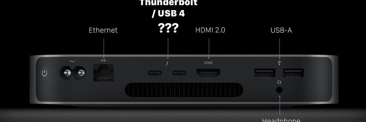 Giải mã nhầm lẫn phía sau cổng Thunderbolt/USB 4 trên các thiết bị M1 của Apple