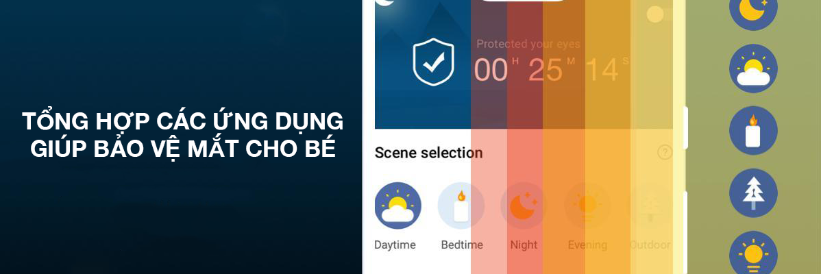 Tổng hợp các ứng dụng bảo vệ mắt cho bé khi sử dụng smartphone Android