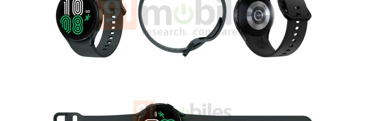 Samsung Galaxy Watch 4 lộ ảnh render chính thức, các tính năng chính được tiết lộ