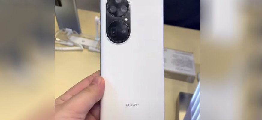 Xuất hiện video trên tay mẫu thiết kế của Huawei P50 Pro, không đẹp như hình render!