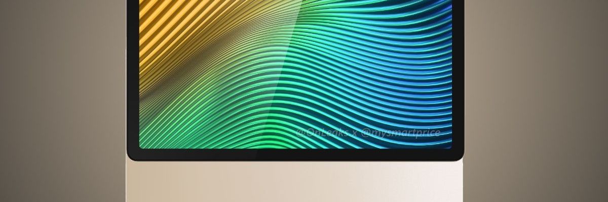 Realme Pad với thiết kế siêu mỏng, pin 7,100mAh vừa được ấn định ngày ra mắt