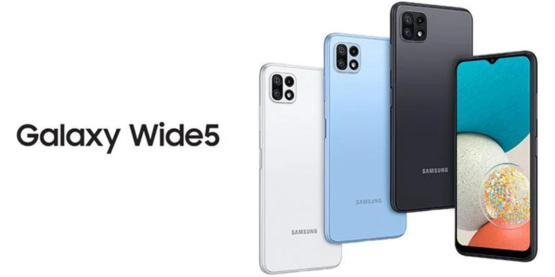 Galaxy Wide5 âm thầm ra mắt với pin 5,000 mAh, camera 64MP và chip Dimensity 700, giá 8.76 triệu đồng
