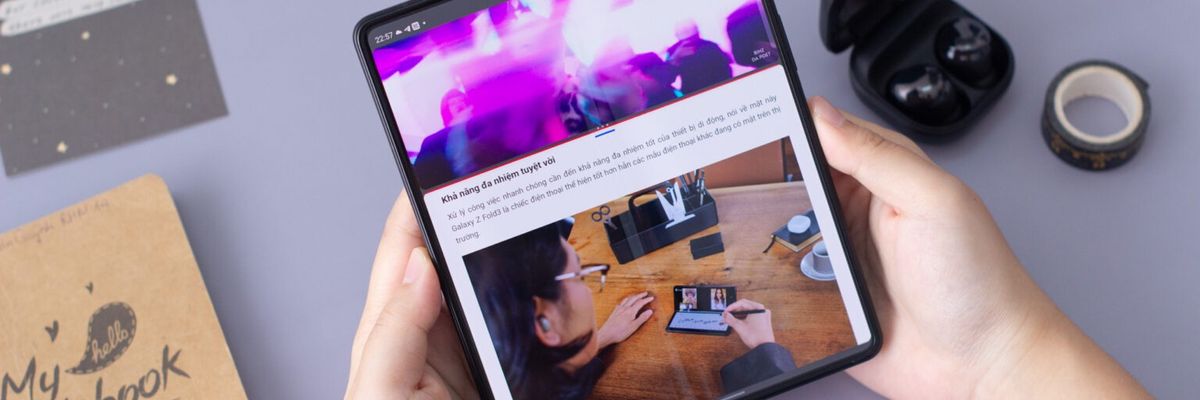 Những trải nghiệm mà chỉ điện thoại màn hình gập như Galaxy Z Fold3/Flip3 mới có thể đem lại