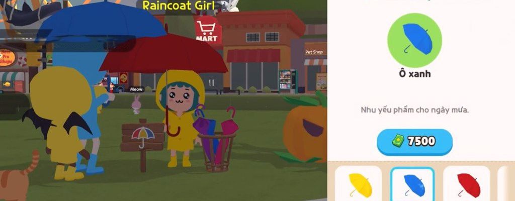 Hướng dẫn cách mua dù trong Play Together siêu dễ