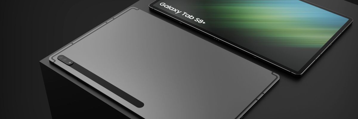 Xuất hiện thêm hình ảnh render mới của Samsung Galaxy Tab S8+
