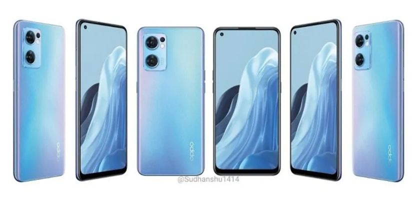 Rò rỉ ảnh render và thông số kĩ thuật của OPPO Reno7 phiên bản quốc tế