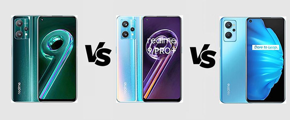 So sánh Realme 9 Pro với Realme 9 Pro+ và Realme 9i: Sự khác biệt là gì?