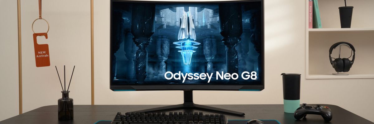 Samsung ra mắt Odyssey Neo G8 tại VN: Màn hình gaming 4K 240Hz đầu tiên trên thế giới, giá 34 triệu đồng