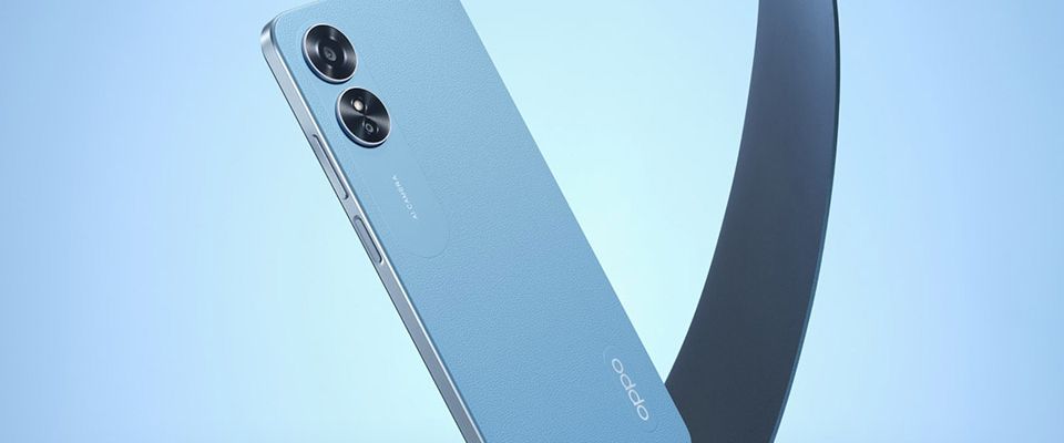 OPPO A17 lộ ảnh render, xác nhận có màn hình giọt và cụm camera sau kép ấn tượng