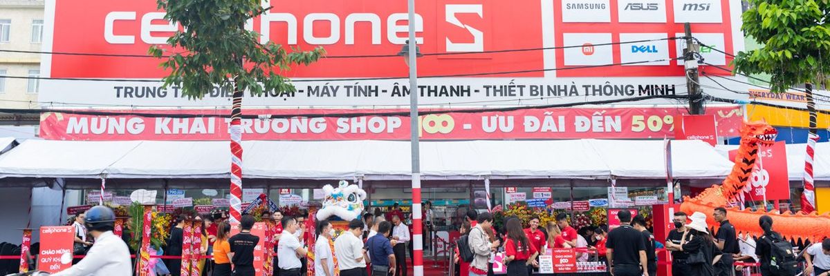 CellphoneS đạt mốc 100 cửa hàng toàn quốc: Mừng trăm điểm - Nổ trăm deal cực chất