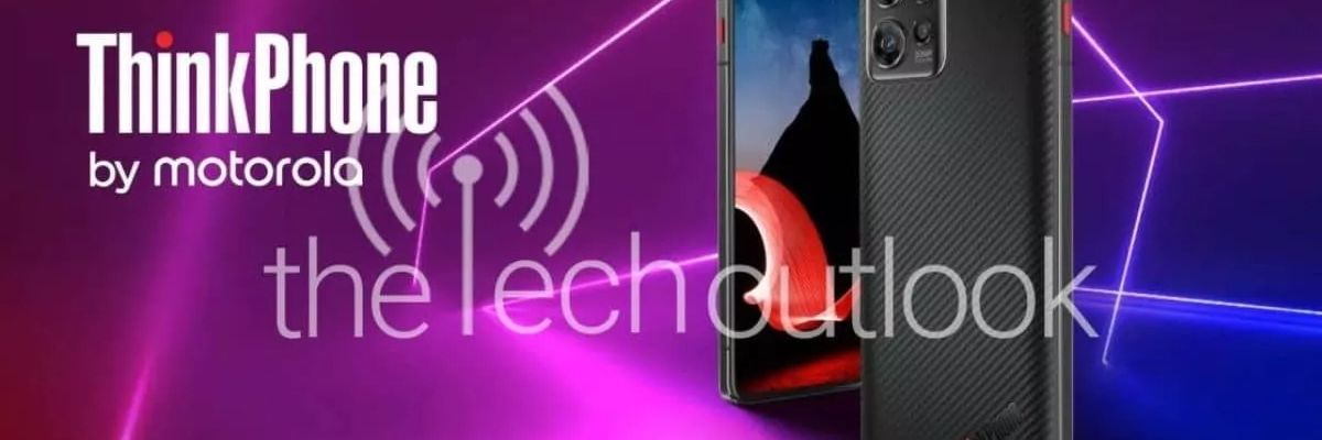 Đây là Motorola ThinkPhone: Mặt lưng sợi carbon, thiết kế lấy cảm hứng từ laptop ThinkPad