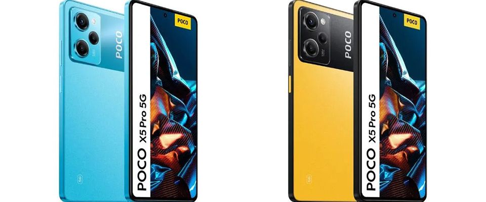Thiết kế và các tùy chọn màu sắc POCO X5 series được hé lộ trong ảnh render mới