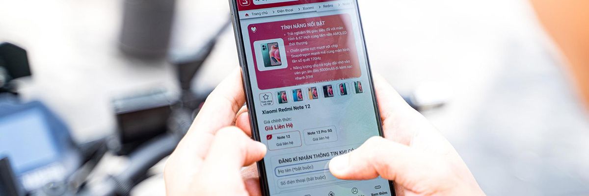 CellphoneS mở đặt trước bộ đôi Redmi Note 12 và Redmi Note 12 Pro chính hãng, giá từ 4.59 triệu