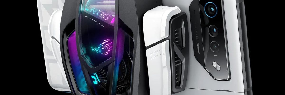 Thiết kế ASUS ROG Phone 7 Pro lộ diện rõ nét trong loạt ảnh render mới
