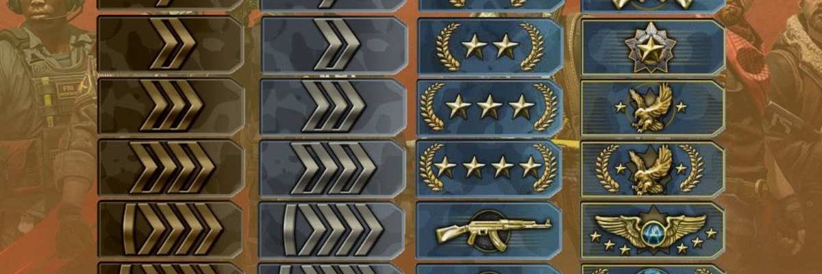 Counter Strike go rank: Danh sách thứ hạng trong CSGO