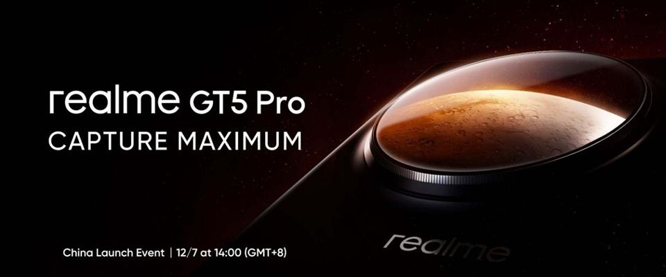 realme GT5 Pro sẽ ra mắt vào ngày 7 tháng 12