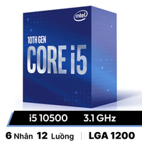 CPU Intel Core i5 10500 | Bền bỉ, mượt mà, hiệu suất cao