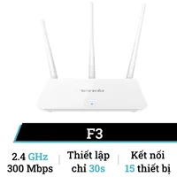  Router Wifi Tenda F3 chuẩn N 300Mbps 