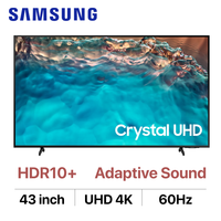 Smart Tivi Samsung Crystal UHD 43 inch 43BU8000