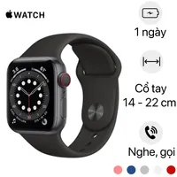 Apple Watch Series 6 44mm 4G Viền Nhôm Dây Cao Su | Giá rẻ