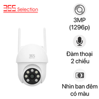 Camera IP ngoài trời 360 độ 3MP 365 Selection OC1