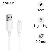  Cáp Lightning Anker PowerLine III A8812 0.9m 