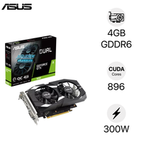  VGA Asus DUAL GTX 1650 O4GD6-P 