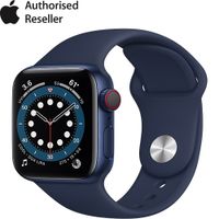 Apple Watch Series 6 44mm (4G) Viền Nhôm Xanh - Cao Xu Xanh Chính hãng (M09A3) đã kích hoạt | Giá rẻ