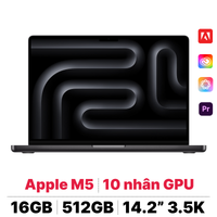 MacBook Pro 14 M5 10CPU 10GPU 16GB 512GB | Chính hãng Apple Việt Nam
