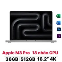  Macbook Pro 16 M3 Pro 36GB - 512GB | Chính hãng Apple Việt Nam 