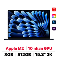 MacBook Air 15 inch M2 2023 8CPU 10GPU 8GB 512GB | Chính hãng Apple Việt Nam