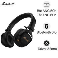 Tai nghe Bluetooth chụp tai Marshall Milton A.N.C
