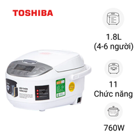Nồi cơm điện tử Toshiba RC-18DH2PV(W)