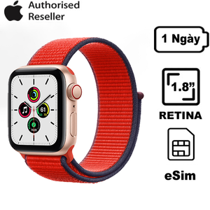  Apple Watch SE 44mm (4G) Viền Nhôm - Dây Vải | Chính Hãng VN/A 