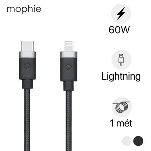 Cáp Mophie Type-C to Lightning MFI 1M 