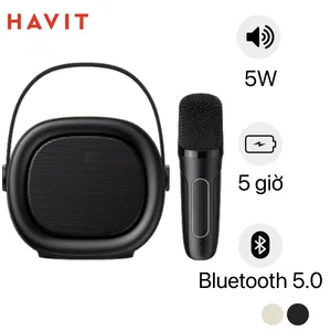 Loa Bluetooth Karaoke Mini Havit SK819BT 