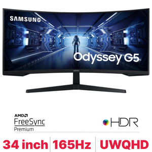  Màn hình Samsung Gaming Odyssey G5 LC34G55TWWEXXV 34 inch 