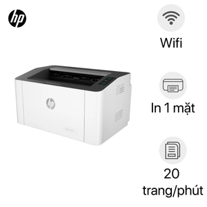  Máy in HP laze 107w WiFi (4ZB78A) 
