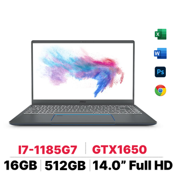 Laptop MSI Prestige 14 A11SCX-604VN - Cũ Đẹp