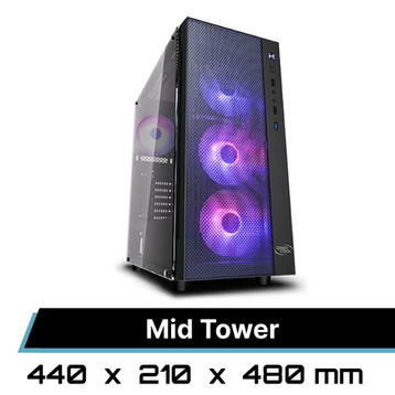 Case máy tính Deepcool Matrexx 55 Mesh Add RGB 4F