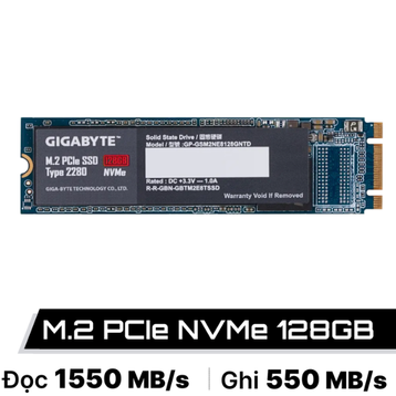 Ổ cứng SSD Gigabyte 128GB M2 PCIe